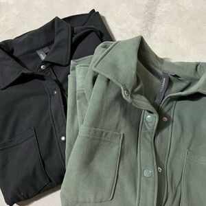 Monstera Black and Green Jackets
